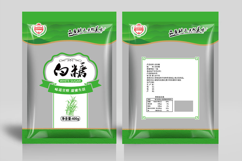 預製袋白糖包裝 預製袋白糖包裝
